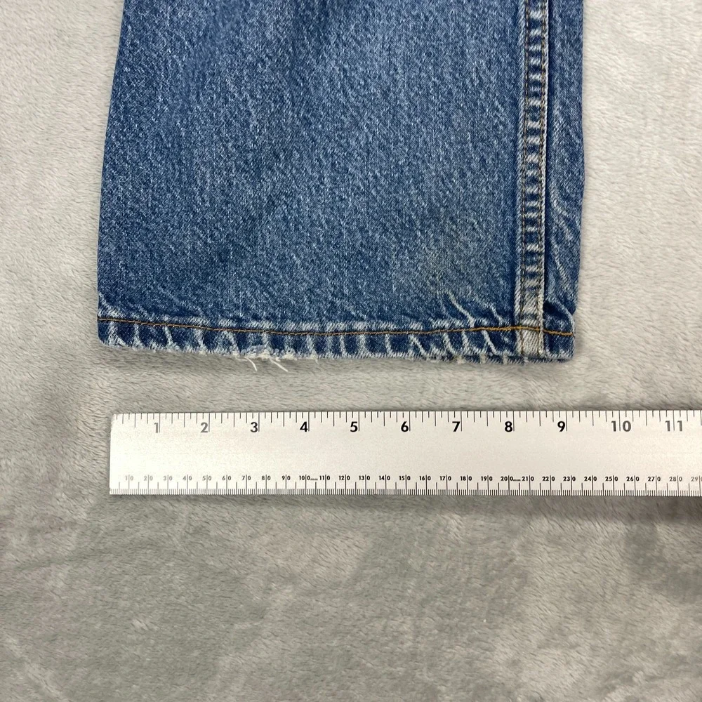 Vintage Levi's Jeans Mens 36x30 (34x30) Blue Denim 517 Orange Tab Bootcut USA